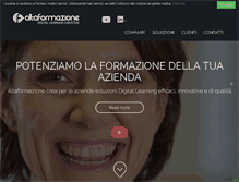 Tablet Screenshot of altaformazione.it